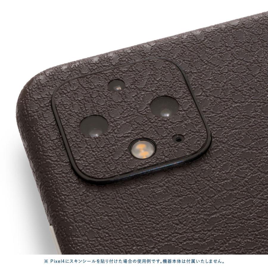 Pixel5 Pixel5a (5G) ピクセル5 スキンシール 全面 背面 側面 カバー フィルム ケース wraplus 選べる34色 ブラウンレザー | Google Pixel | 03