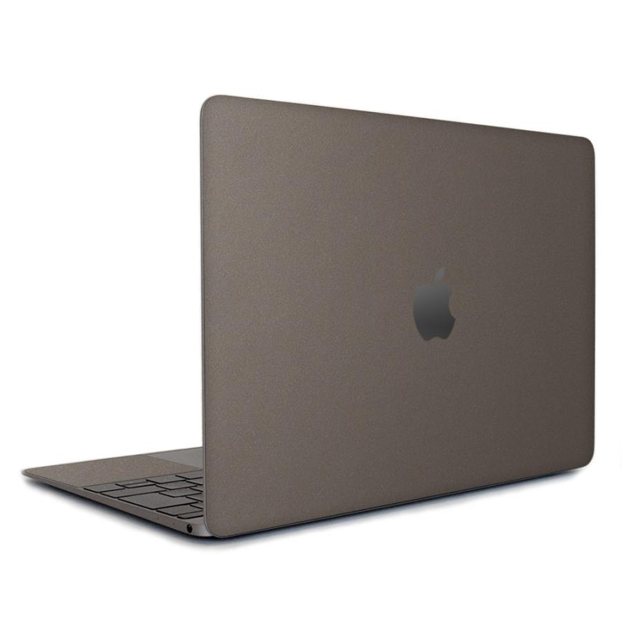 MacBook Air 13インチ スキンシール ケース 新型 M3 M2 M1 2024 2022 2021 フィルム wraplus スペースグレイ｜wraplus