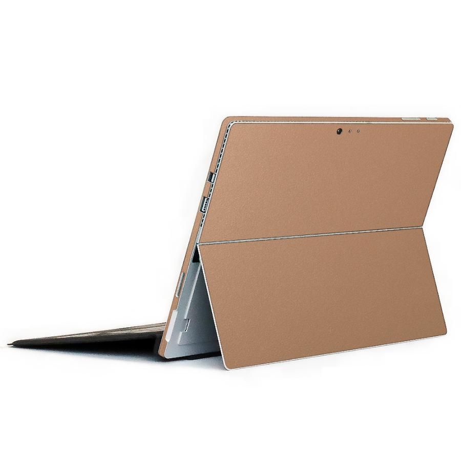 Surface Pro7 / Pro6 / Pro5 / Pro4 スキンシール ケース 背面 wraplus ゴールド | Surface
