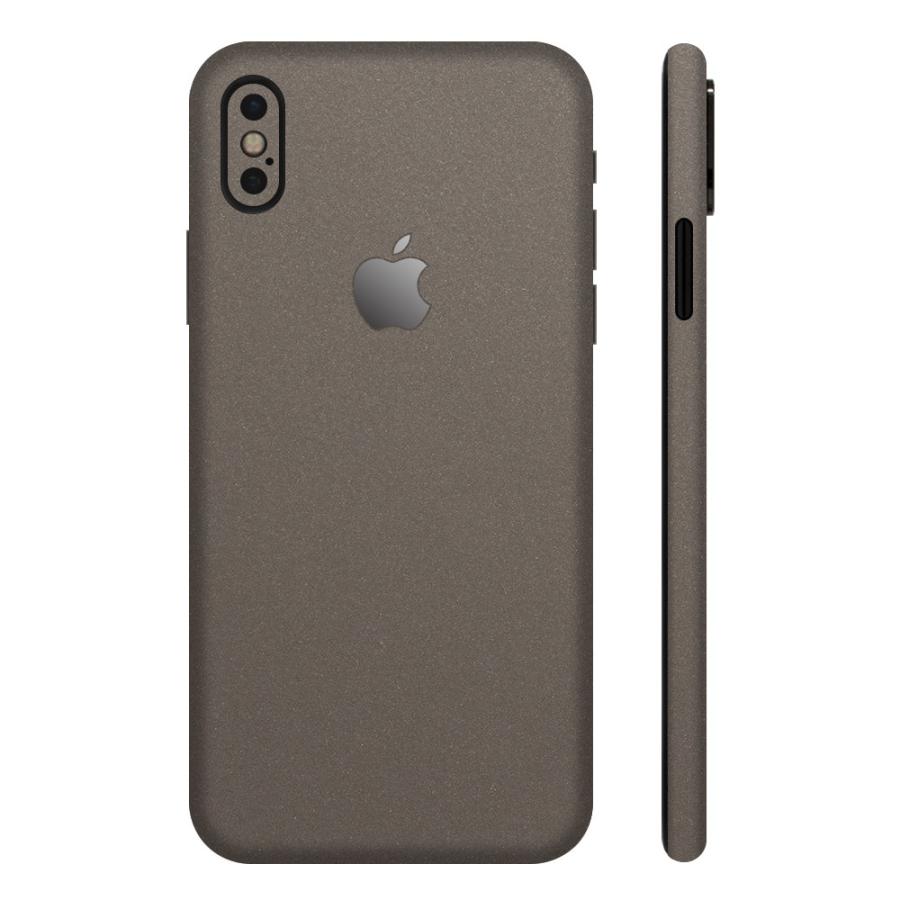 iPhoneX / XS / XS Max / XR スキンシール 全面 背面 側面 シール ケース 薄い wraplus スペースグレイ | Apple