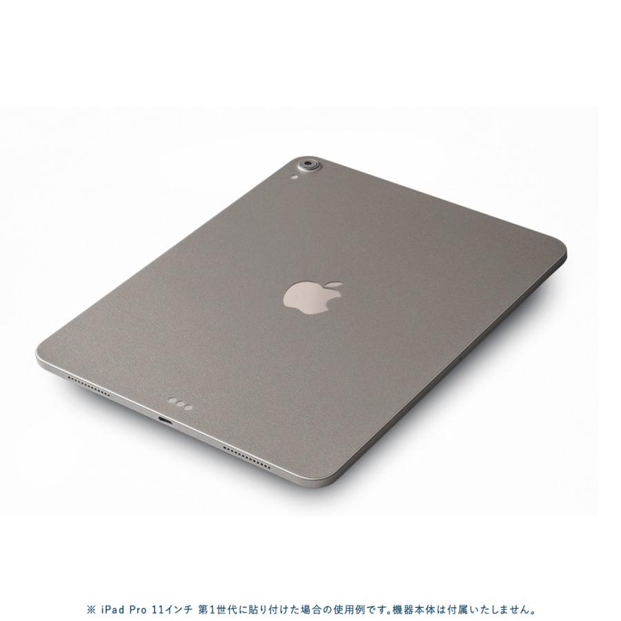 iPad Pro 12.9インチ 第6世代 第5世代 第4世代 第3世代 2022 スキンシール ケース フィルム 背面 wraplus スペースグレイ｜wraplus｜03