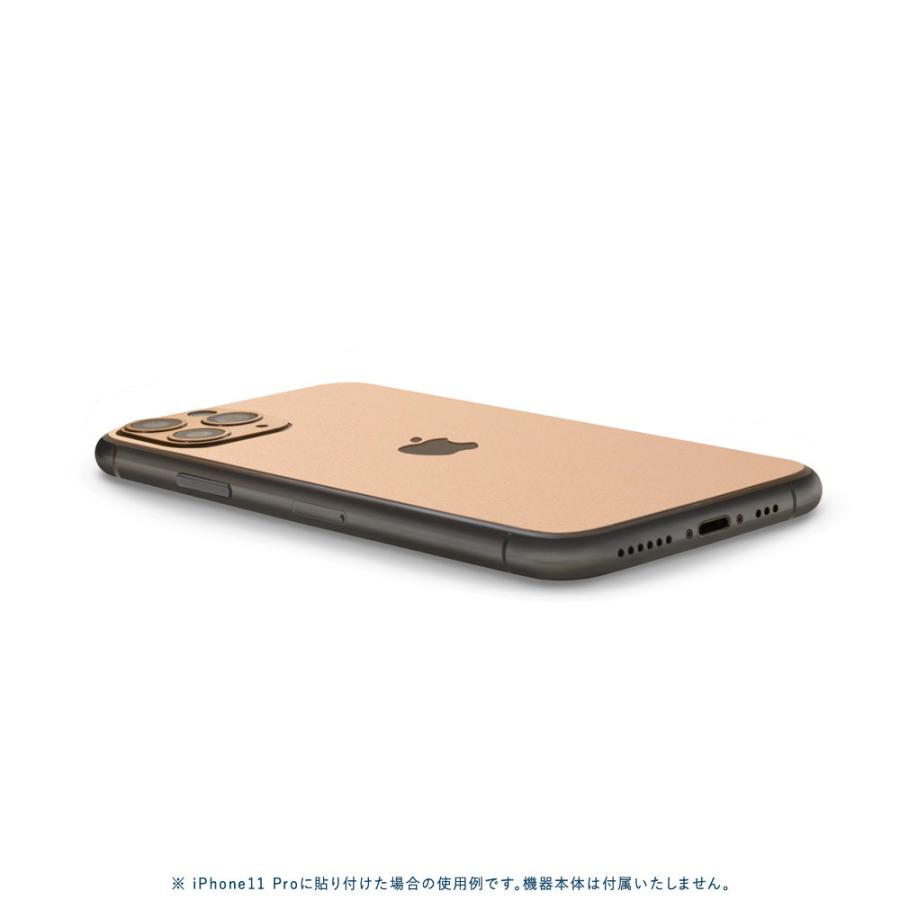 iPhone11 / 11 Pro / 11 Pro Max スキンシール 背面 シール ケース 保護 フィルム wraplus ゴールド | Apple | 03