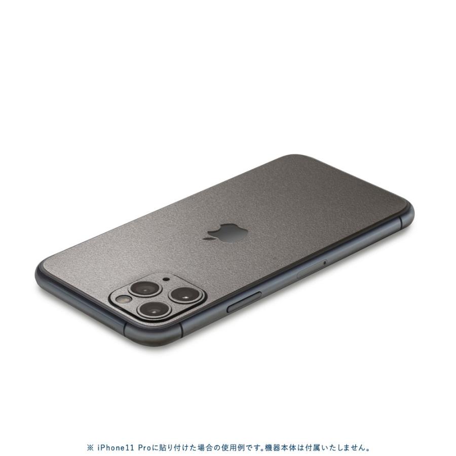iPhone11 / 11 Pro / 11 Pro Max スキンシール 背面 シール ケース 保護 フィルム wraplus スペースグレイ | Apple | 02