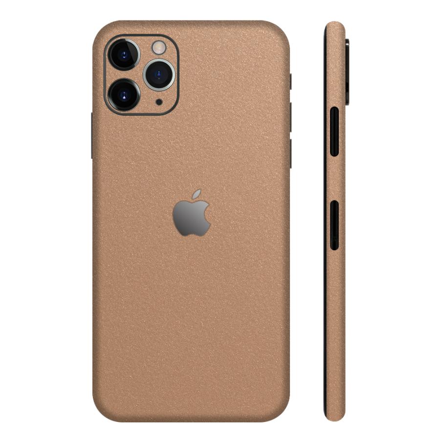 iPhone11 / 11 Pro / 11 Pro Max スキンシール 全面 背面 側面 シール ケース 薄い wraplus ゴールド | Apple