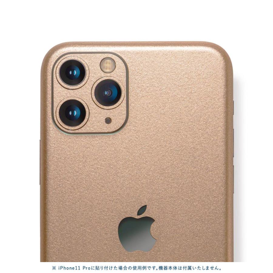 iPhone11 / 11 Pro / 11 Pro Max スキンシール 全面 背面 側面 シール ケース 薄い wraplus ゴールド | Apple | 04