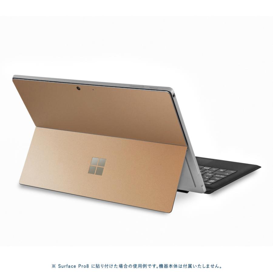 Surface Pro11 Pro10 Pro9 Pro8 ProX スキンシール ケース カバー 保護 フィルム 背面 wraplus ゴールド | Surface | 01