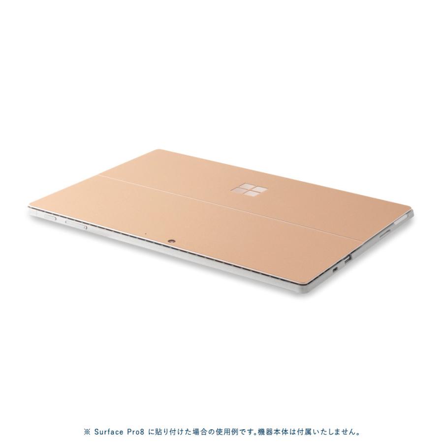 Surface Pro11 Pro10 Pro9 Pro8 ProX スキンシール ケース カバー 保護 フィルム 背面 wraplus ゴールド | Surface | 02
