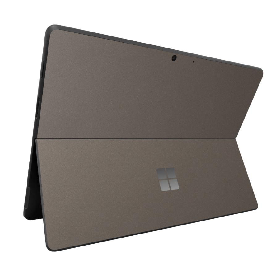 Surface Pro11 Pro10 Pro9 Pro8 ProX スキンシール ケース カバー 保護 フィルム 背面 wraplus スペースグレイ | Surface