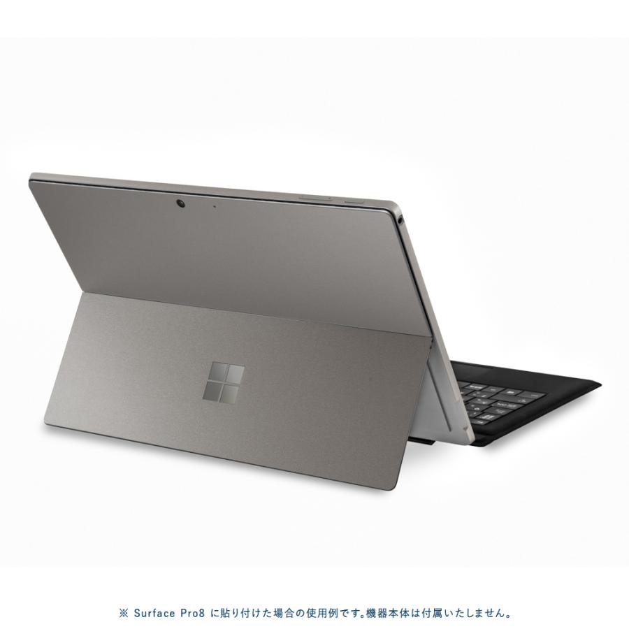 Surface Pro11 Pro10 Pro9 Pro8 ProX スキンシール ケース カバー 保護 フィルム 背面 wraplus スペースグレイ | Surface | 01