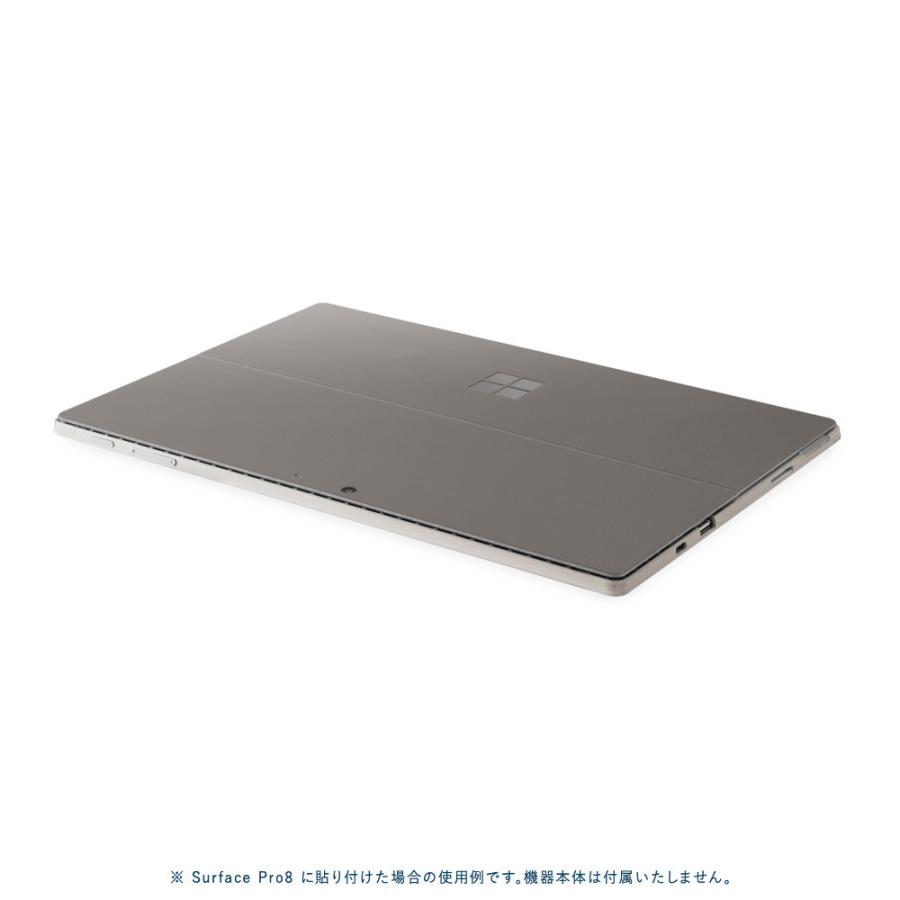 Surface Pro11 Pro10 Pro9 Pro8 ProX スキンシール ケース カバー 保護 フィルム 背面 wraplus スペースグレイ | Surface | 02