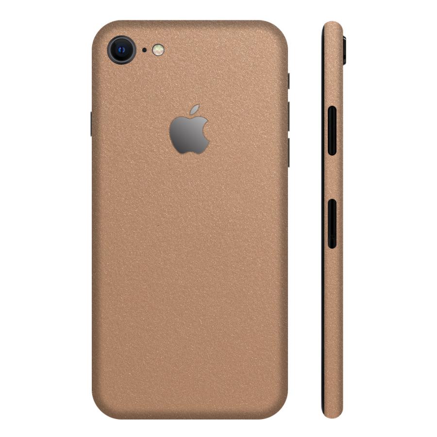 iPhone7 スキンシール 全面タイプ カバー シール ケース 薄い wraplus 選べる34色 ゴールド | Apple