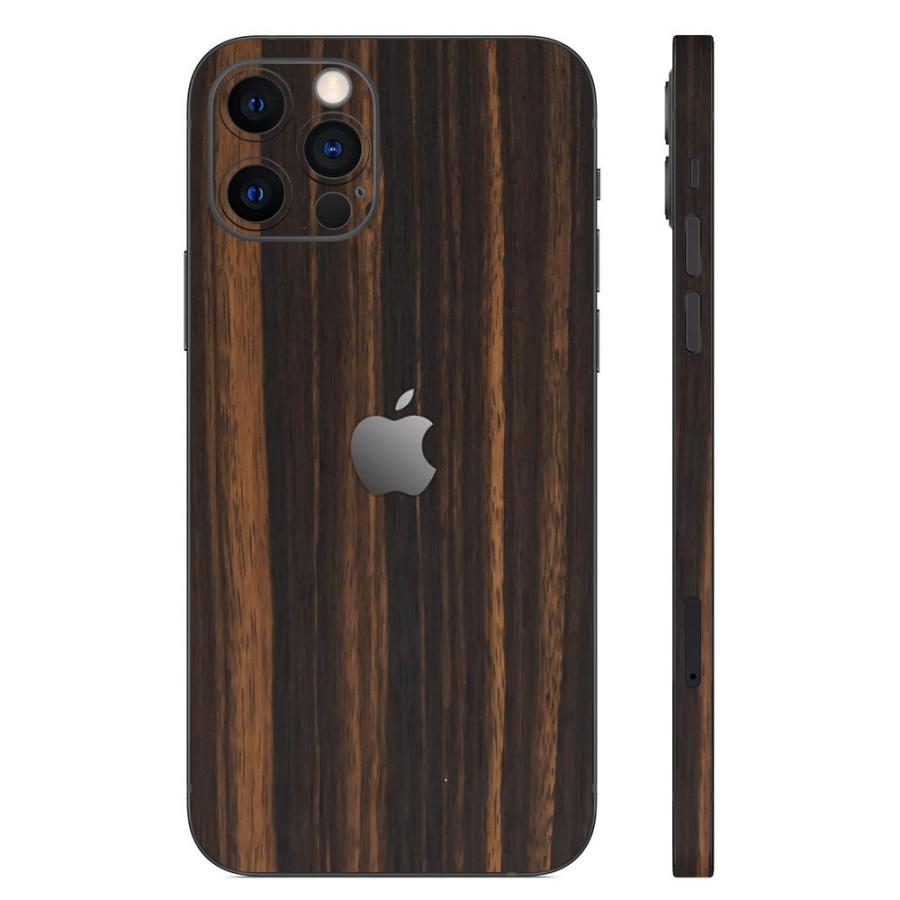 iPhone13 / 13 Pro / 13 mini / 13 Pro Max スキンシール 背面 側面 カバー ケース wraplus エボニー | Apple | 01