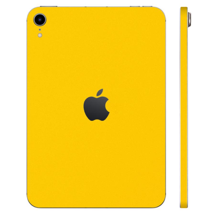 iPad mini6 第6世代 スキンシール ケース カバー フィルム 背面 wraplus イエロー 黄色｜wraplus