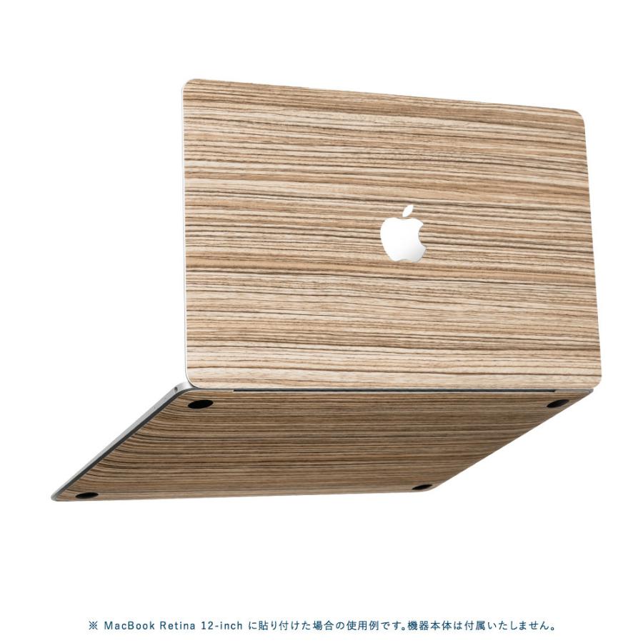 MacBook Pro 14インチ スキンシール ケース カバー フィルム M4 M3 M2 M1 2024 2023 2021 対応 wraplus ゼブラウッド1 | MacBook Pro | 04