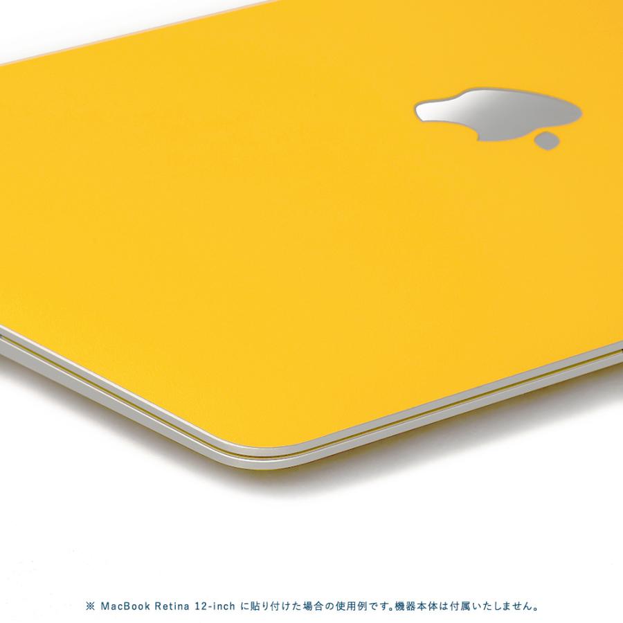 MacBook Pro 14インチ スキンシール ケース カバー フィルム M4 M3 M2 M1 2024 2023 2021 対応 wraplus イエロー 黄色 | MacBook Pro | 03