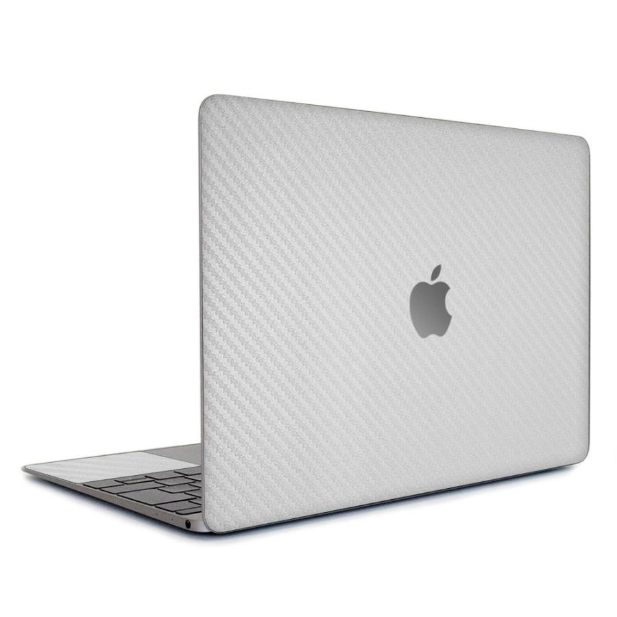 MacBook Pro 14インチ スキンシール ケース カバー フィルム M4 M3 M2 M1 2024 2023 2021 対応 wraplus シルバーカーボン | MacBook Pro