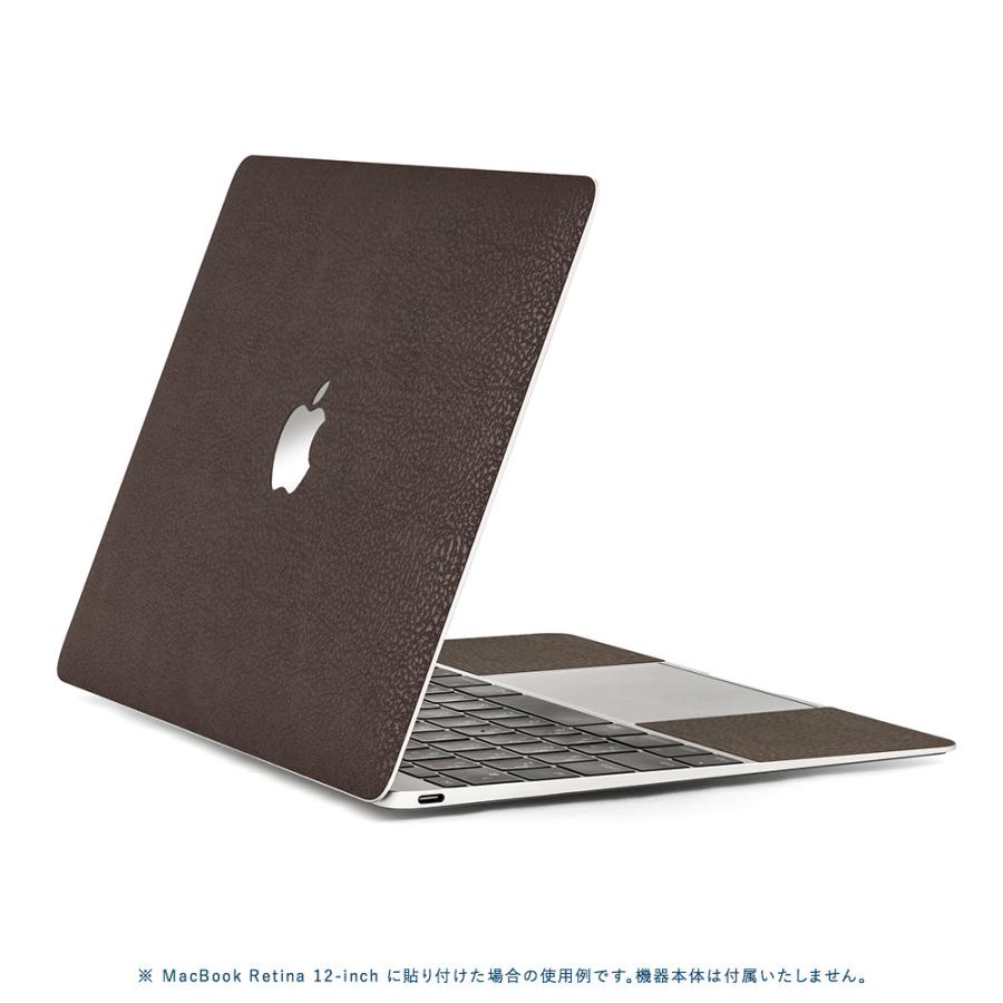 MacBook Pro 14インチ スキンシール ケース カバー フィルム M4 M3 M2 M1 2024 2023 2021 対応 wraplus ブラウンレザー | MacBook Pro | 02