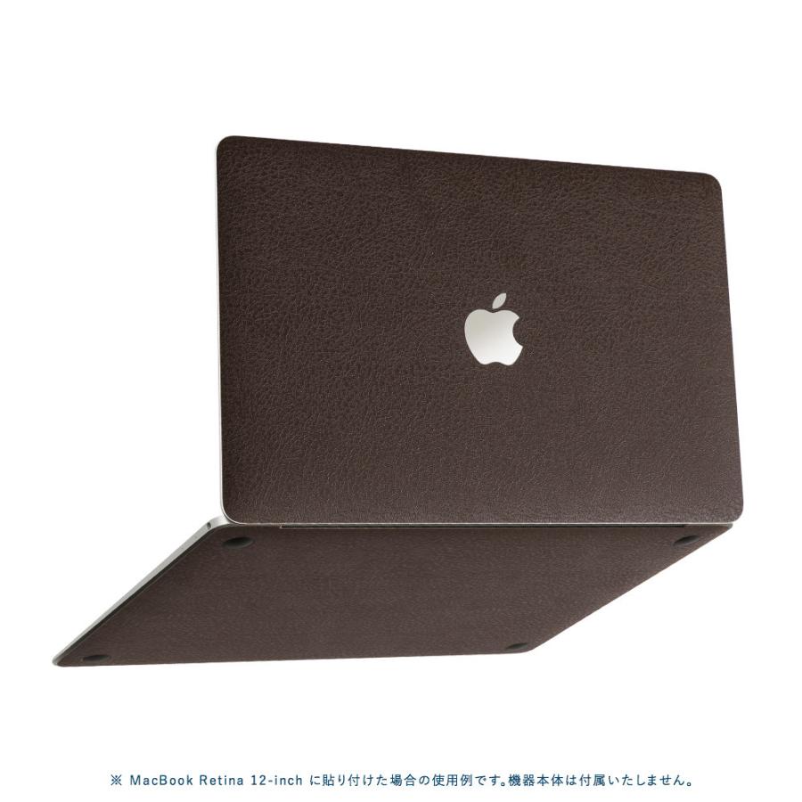 MacBook Pro 14インチ スキンシール ケース カバー フィルム M4 M3 M2 M1 2024 2023 2021 対応 wraplus ブラウンレザー | MacBook Pro | 04