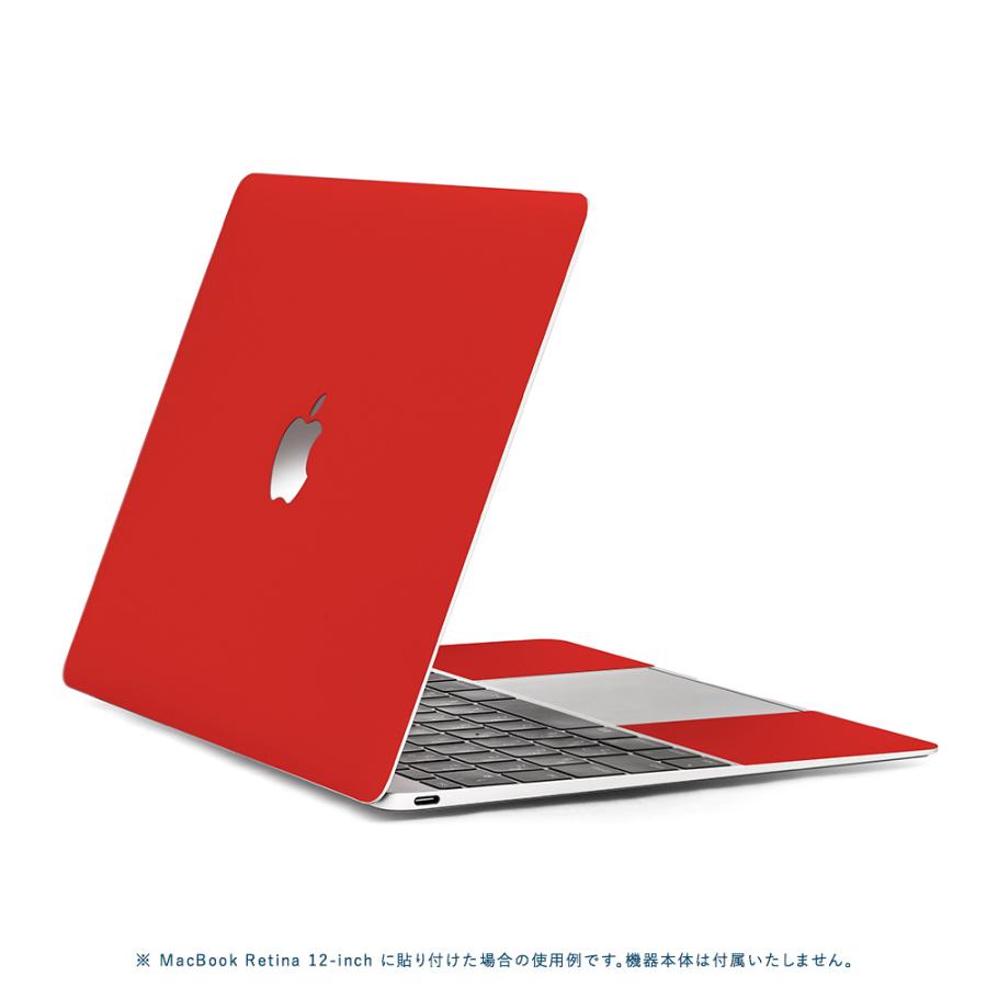 MacBook Pro 16インチ スキンシール ケース カバー フィルム M4 M3 M2 M1 2024 2023 2021 2020 2019 対応 wraplus レッド 赤 | MacBook Pro | 02