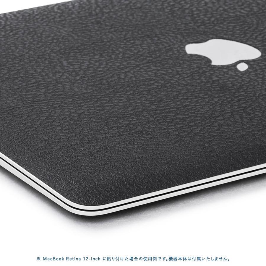 MacBook Pro 16インチ スキンシール ケース カバー フィルム M4 M3 M2 M1 2024 2023 2021 2020 2019 対応 wraplus ブラック光沢レザー | MacBook Pro | 03