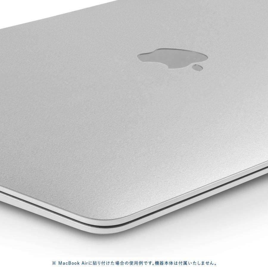 MacBook Pro 16インチ スキンシール ケース カバー フィルム M4 M3 M2 M1 2024 2023 2021 2020 2019 対応 wraplus シルバー | MacBook Pro | 03