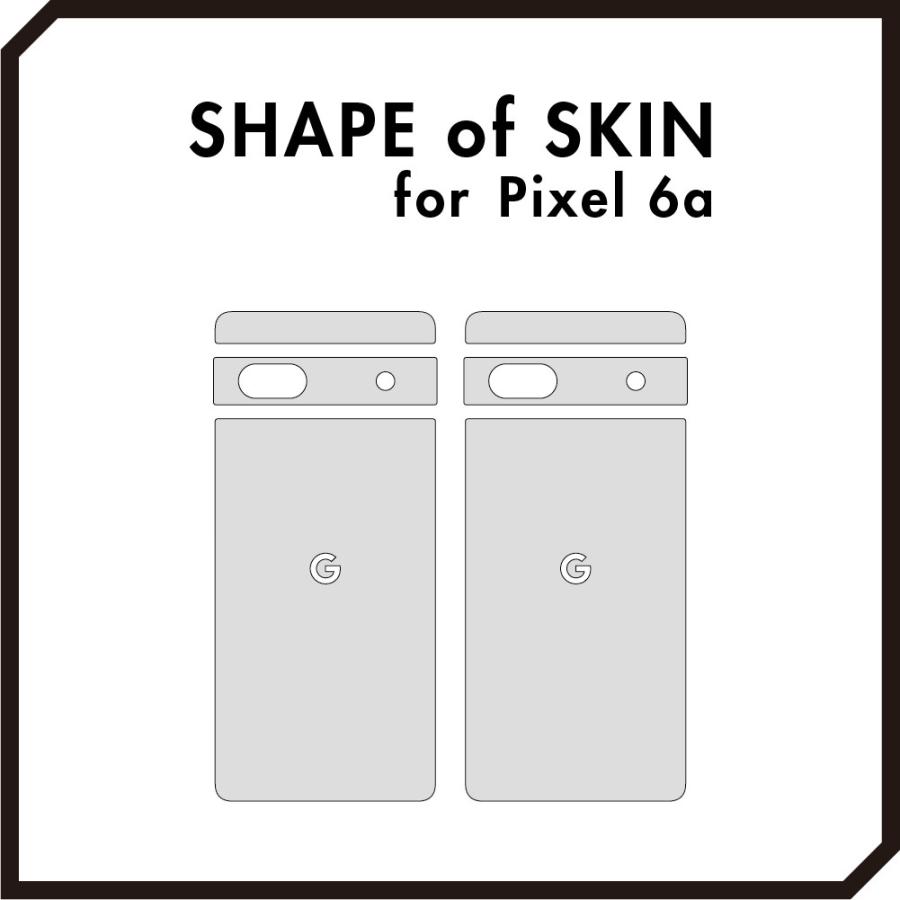 Pixel6a Pixel6 Pro ピクセル6 プロ スキンシール 背面 カバー フィルム ケース wraplus 選べる34色 ゼブラウッド2 | Google Pixel | 06