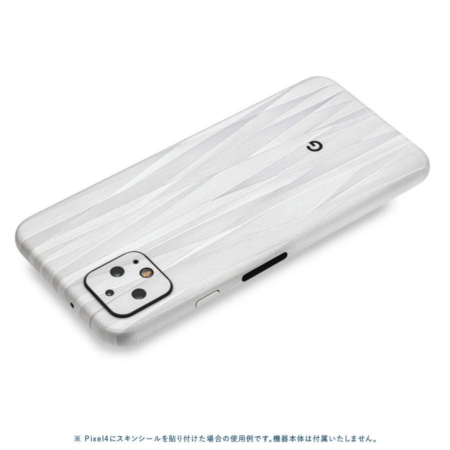 Pixel6a Pixel6 Pro ピクセル6 プロ スキンシール 全面 背面 側面 カバー フィルム ケース wraplus 選べる34色 ホワイトアブストラクト | Google Pixel | 01