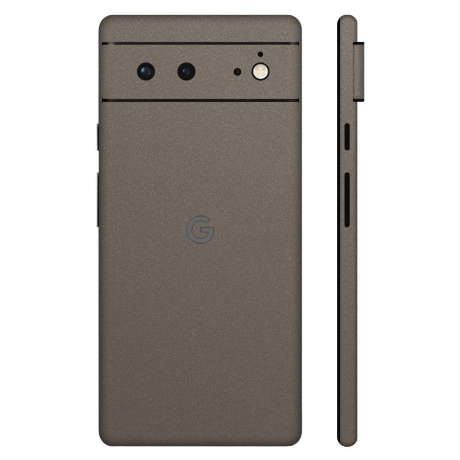 Pixel6a Pixel6 Pro ピクセル6 プロ スキンシール 全面 背面 側面 カバー フィルム ケース wraplus 選べる34色 スペースグレイ | Google Pixel