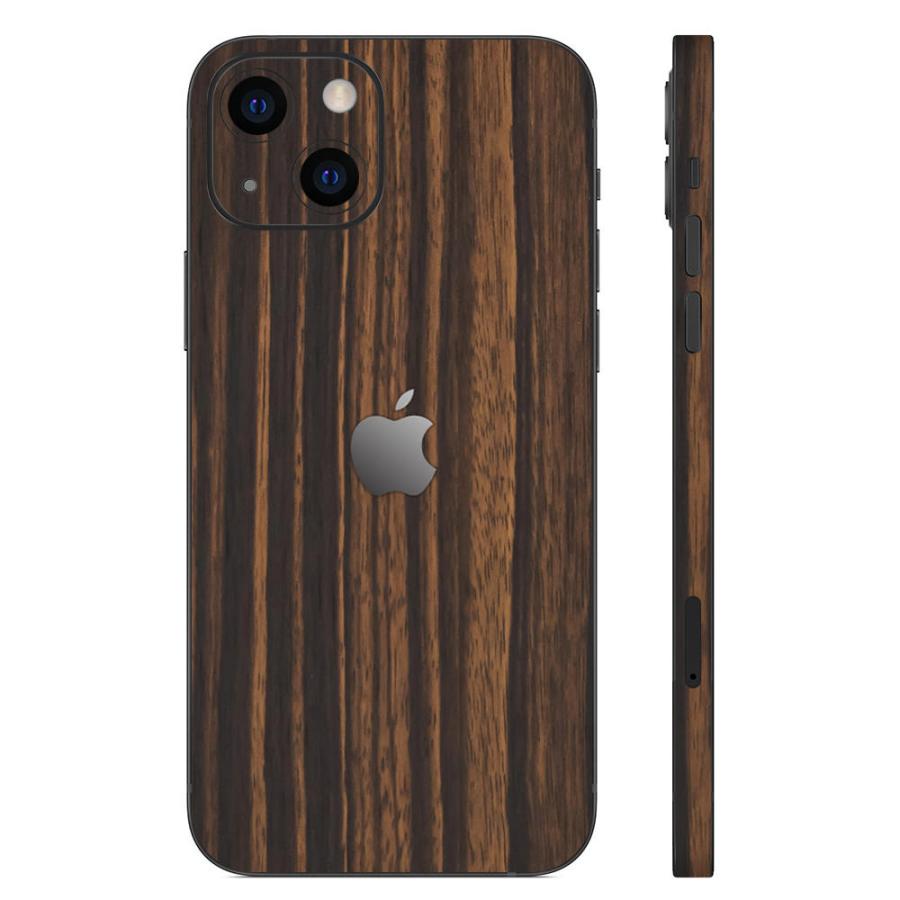 iPhone14 / 14 Pro / 14 Plus / 14 Pro Max スキンシール 背面 側面 カバー ケース wraplus エボニー | Apple