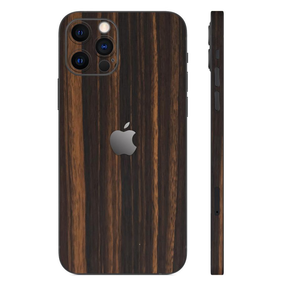 iPhone14 / 14 Pro / 14 Plus / 14 Pro Max スキンシール 背面 側面 カバー ケース wraplus エボニー | Apple | 01