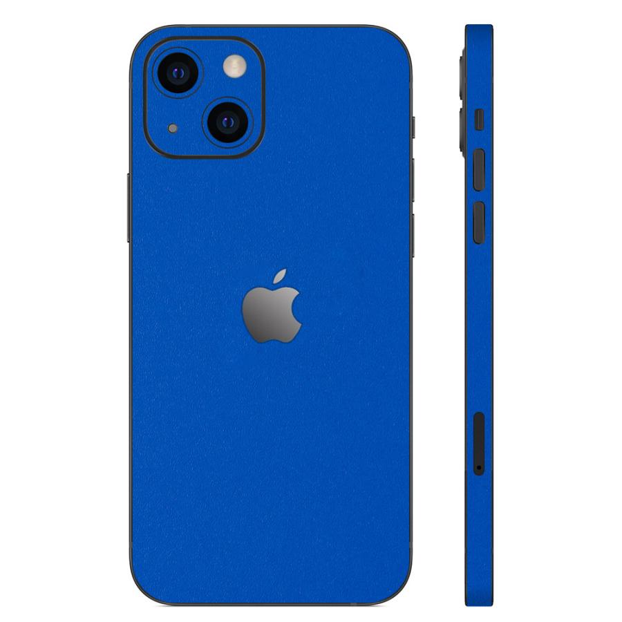 iPhone14 / 14 Pro / 14 Plus / 14 Pro Max スキンシール 背面 側面 カバー ケース wraplus ブルー 青 | Apple