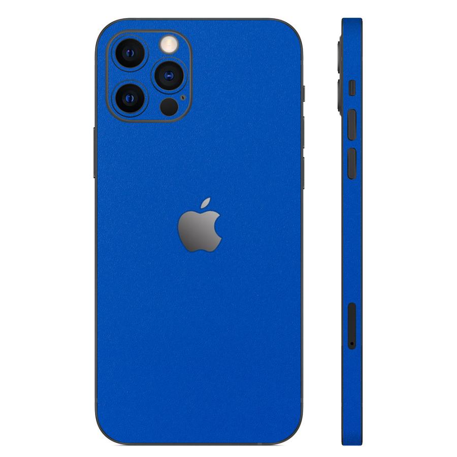 iPhone14 / 14 Pro / 14 Plus / 14 Pro Max スキンシール 背面 側面 カバー ケース wraplus ブルー 青 | Apple | 01