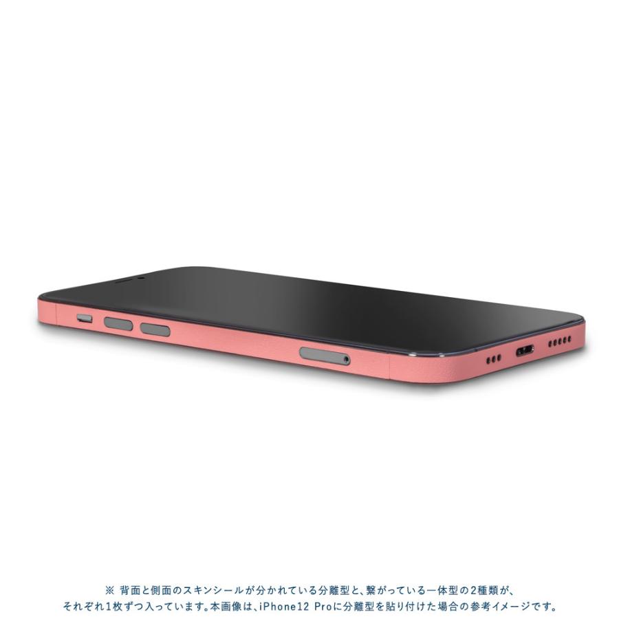 iPhone14 / 14 Pro / 14 Plus / 14 Pro Max スキンシール 背面 側面 カバー ケース wraplus サーモンピンク | Apple | 03