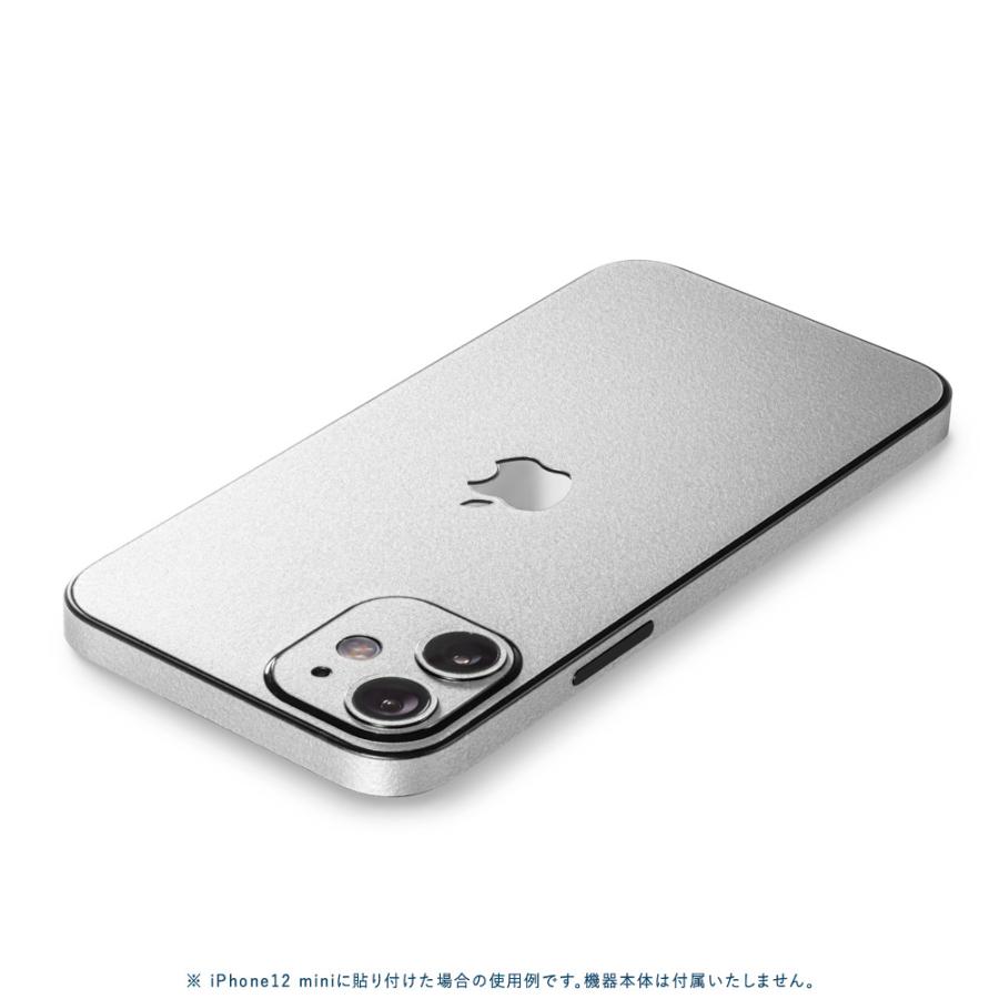 iPhone14 / 14 Pro / 14 Plus / 14 Pro Max スキンシール 背面 側面 カバー ケース wraplus シルバー | Apple | 02