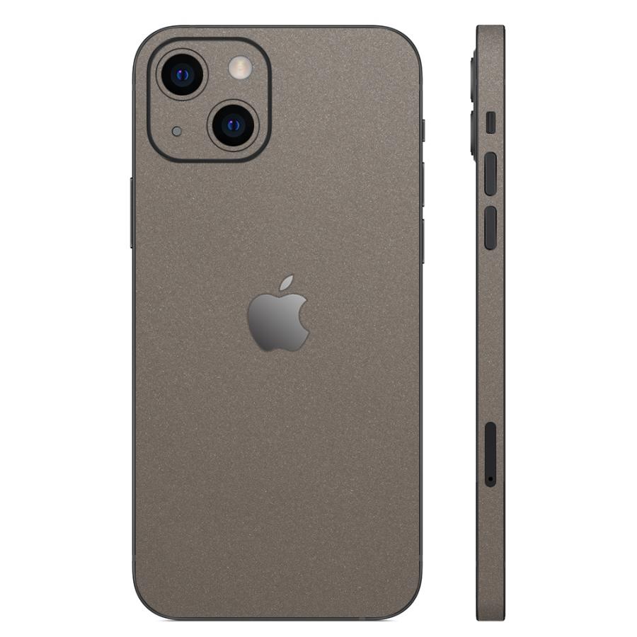 iPhone14 / 14 Pro / 14 Plus / 14 Pro Max スキンシール 背面 側面 カバー ケース wraplus スペースグレイ | Apple