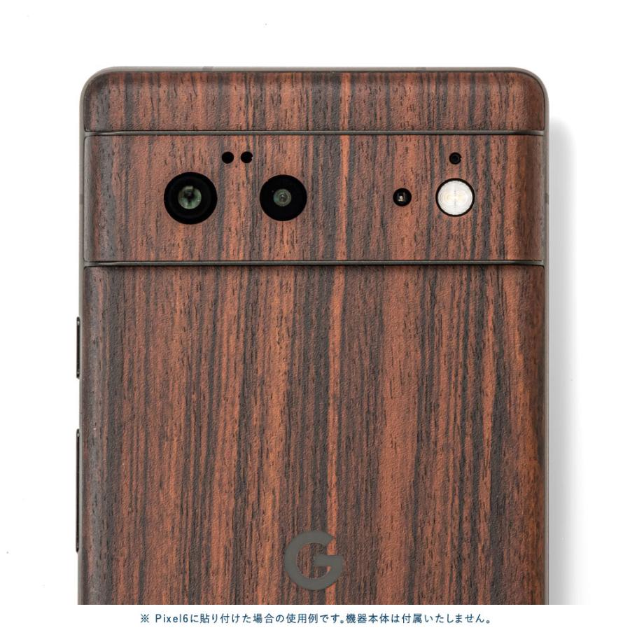 Pixel7a Pixel7 Pro ピクセル7 プロ スキンシール 背面 カバー フィルム ケース wraplus 選べる34色 ローズウッド | Google Pixel | 03