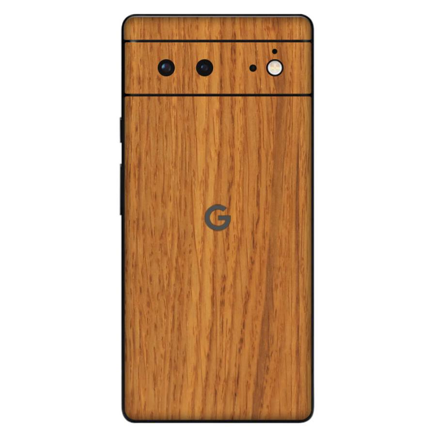Pixel7a Pixel7 Pro ピクセル7 プロ スキンシール 背面 カバー フィルム ケース wraplus 選べる34色 オーク | Google Pixel