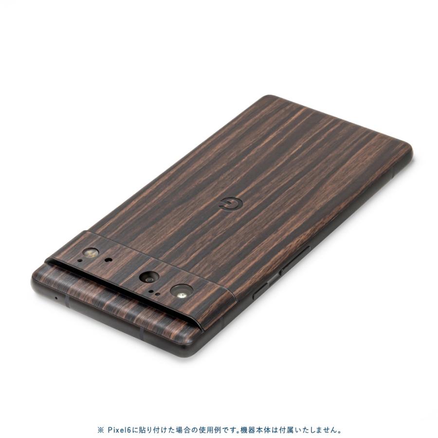 Pixel7a Pixel7 Pro ピクセル7 プロ スキンシール 背面 カバー フィルム ケース wraplus 選べる34色 エボニー | Google Pixel | 01