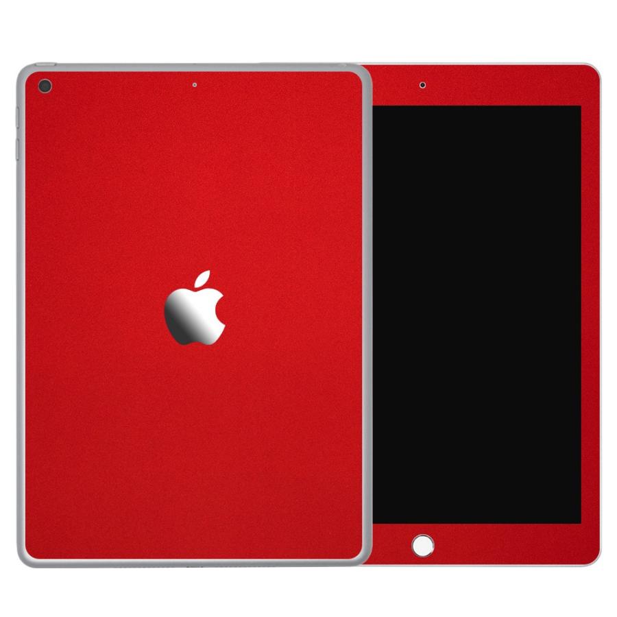 iPad Air / Air2 / Air3 第3世代 スキンシール ケース カバー フィルム 背面 保護 wraplus レッド 赤｜wraplus