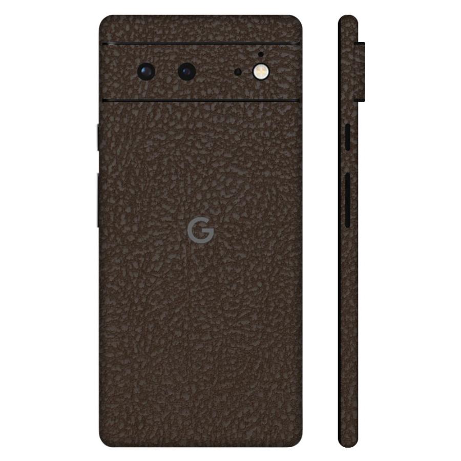 Pixel7a Pixel7 Pro ピクセル7 プロ スキンシール 全面 背面 側面 カバー フィルム ケース wraplus 選べる34色 ブラウンレザー | Google Pixel