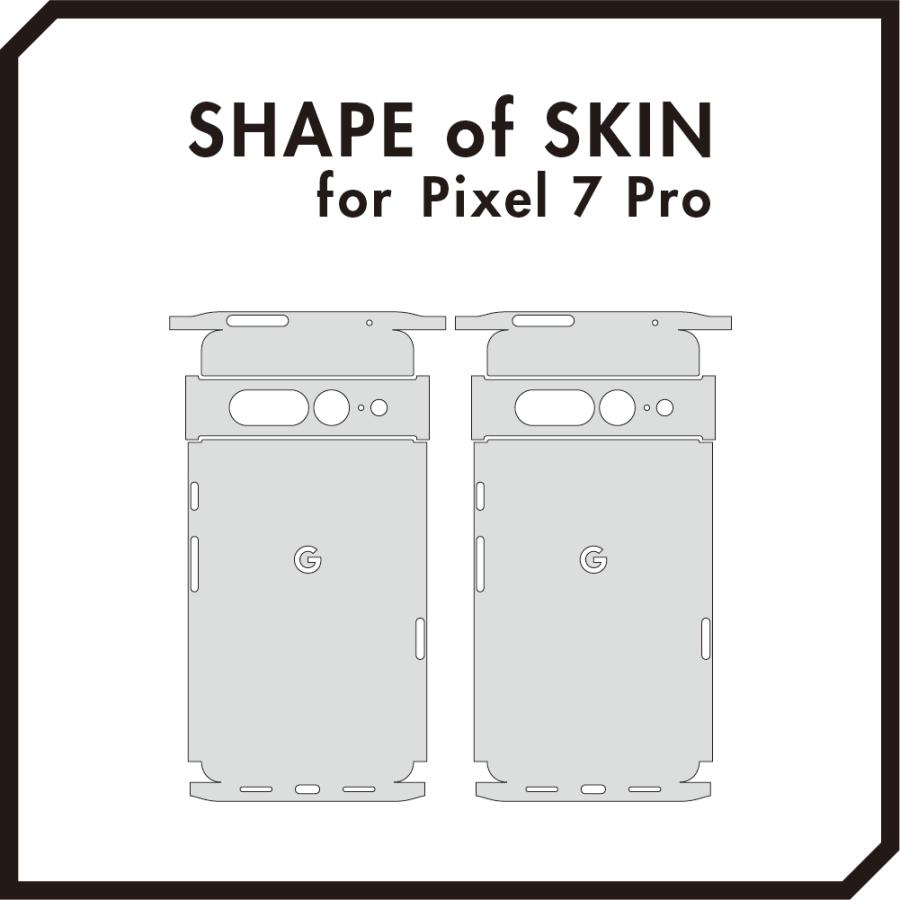 Pixel7a Pixel7 Pro ピクセル7 プロ スキンシール 全面 背面 側面 カバー フィルム ケース wraplus 選べる34色 ブラウンレザー | Google Pixel | 05