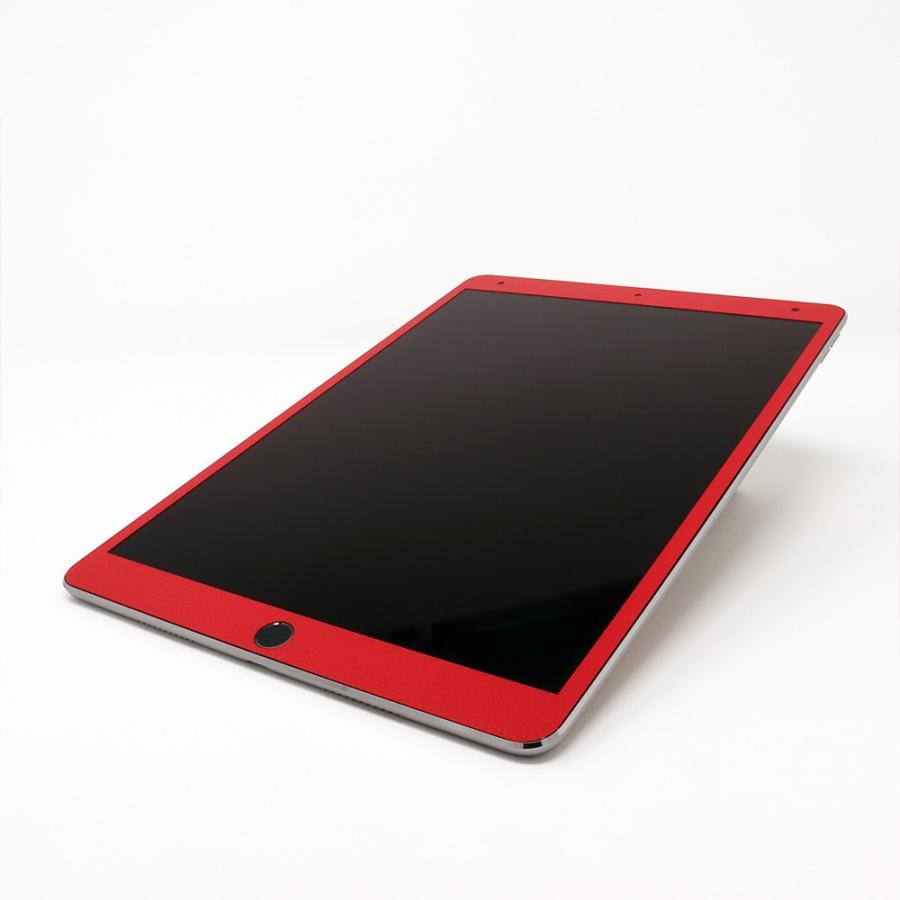 iPad Air / Air2 / Air3 第3世代 スキンシール ケース カバー フィルム 背面 保護 wraplus レッド 赤｜wraplus｜04