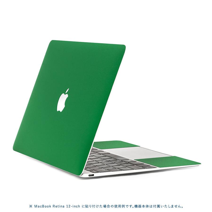 MacBook Air 15インチ スキンシール ケース フィルム M4 M3 M2 2025 2024 2023 対応 wraplus グリーン 緑 | MacBook Air | 02