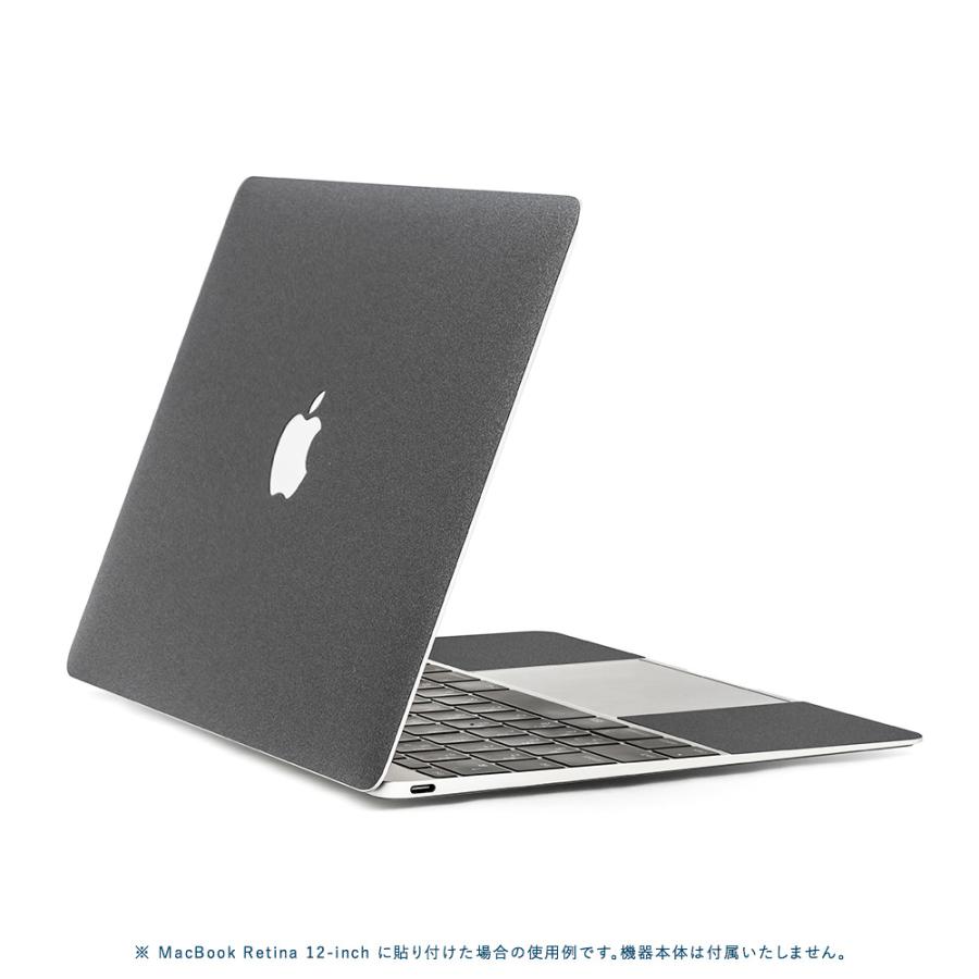 MacBook Air 15インチ スキンシール ケース フィルム M4 M3 M2 2025 2024 2023 対応 wraplus ガンメタリック | MacBook Air | 02