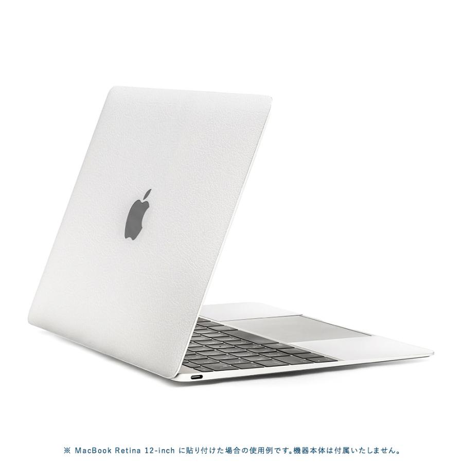 MacBook Air 15インチ スキンシール ケース フィルム M4 M3 M2 2025 2024 2023 対応 wraplus ホワイトレザー | MacBook Air | 02