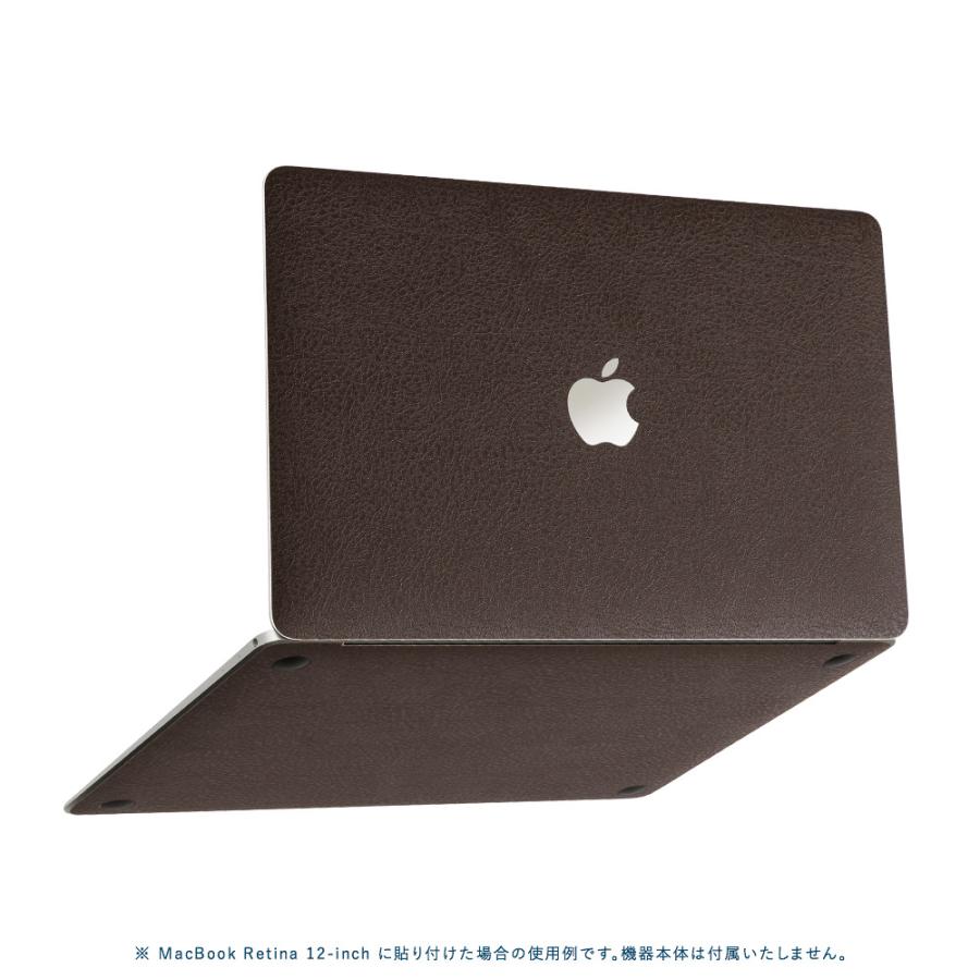 MacBook Air 15インチ スキンシール ケース フィルム M4 M3 M2 2025 2024 2023 対応 wraplus ブラウンレザー | MacBook Air | 04