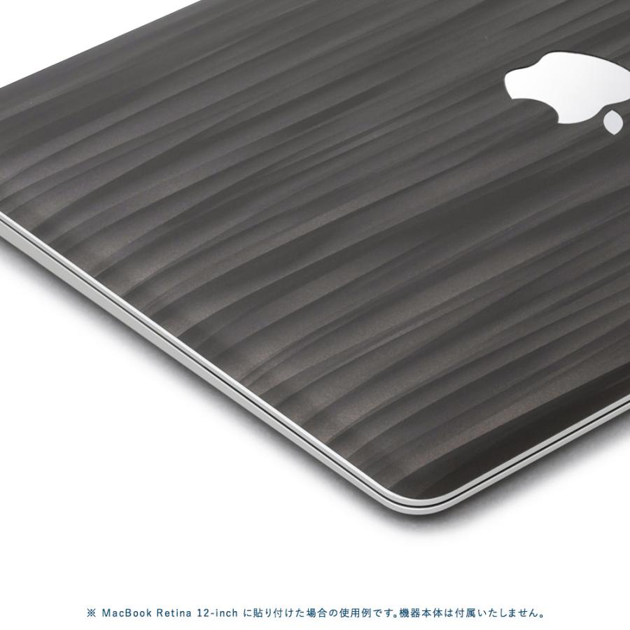 MacBook Air 15インチ スキンシール ケース フィルム M4 M3 M2 2025 2024 2023 対応 wraplus ブラックアブストラクト | MacBook Air | 03