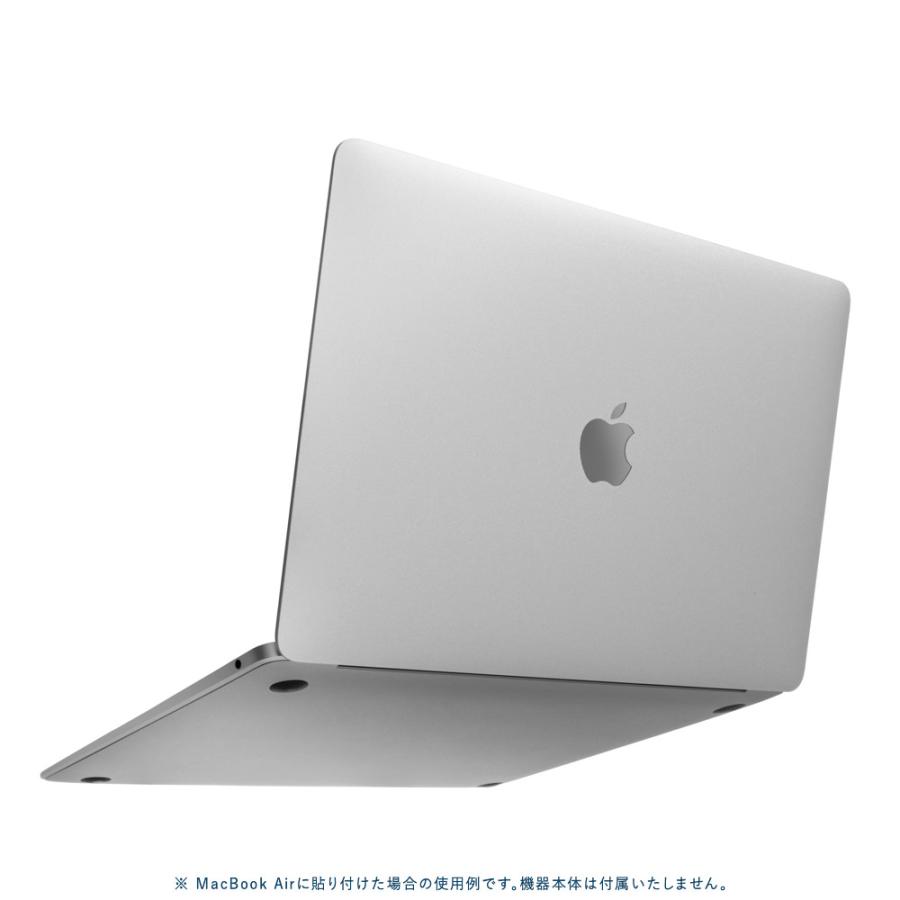 MacBook Air 15インチ スキンシール ケース フィルム M4 M3 M2 2025 2024 2023 対応 wraplus シルバー | MacBook Air | 04