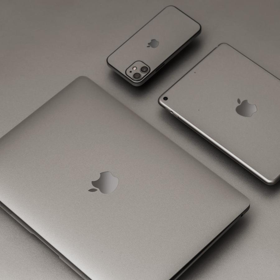 MacBook Air 15インチ スキンシール ケース カバー フィルム 新型 2024 2023 対応 wraplus スペースグレイ｜wraplus｜02