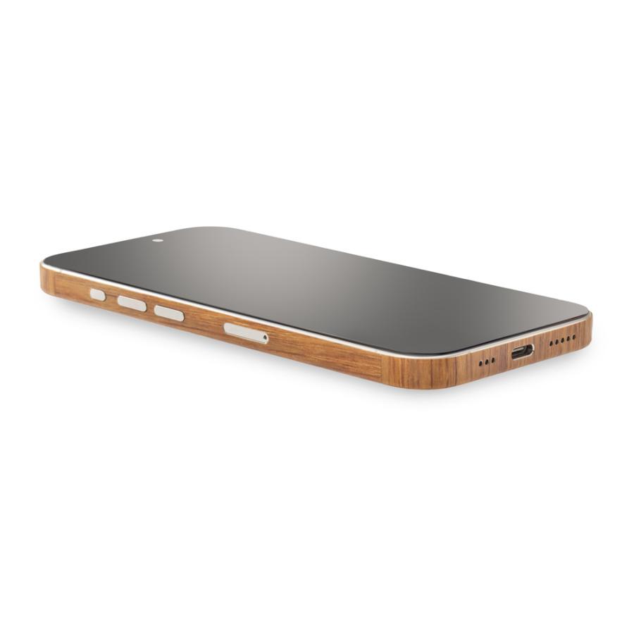 iPhone15 / 15 Pro / 15 Plus / 15 Pro Max スキンシール 背面 側面 カバー ケース wraplus オーク | Apple | 03
